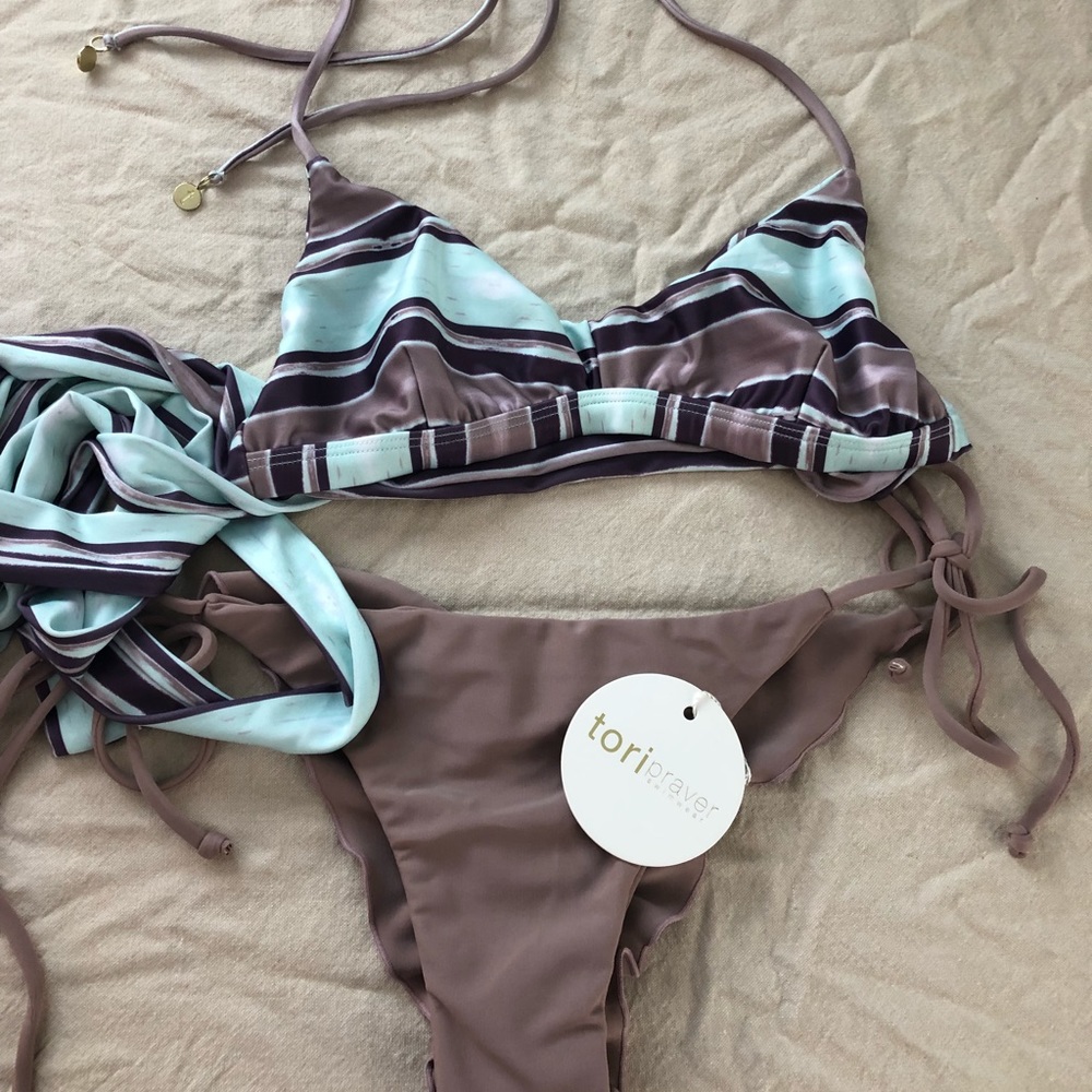 Tori Praver Bathing suit